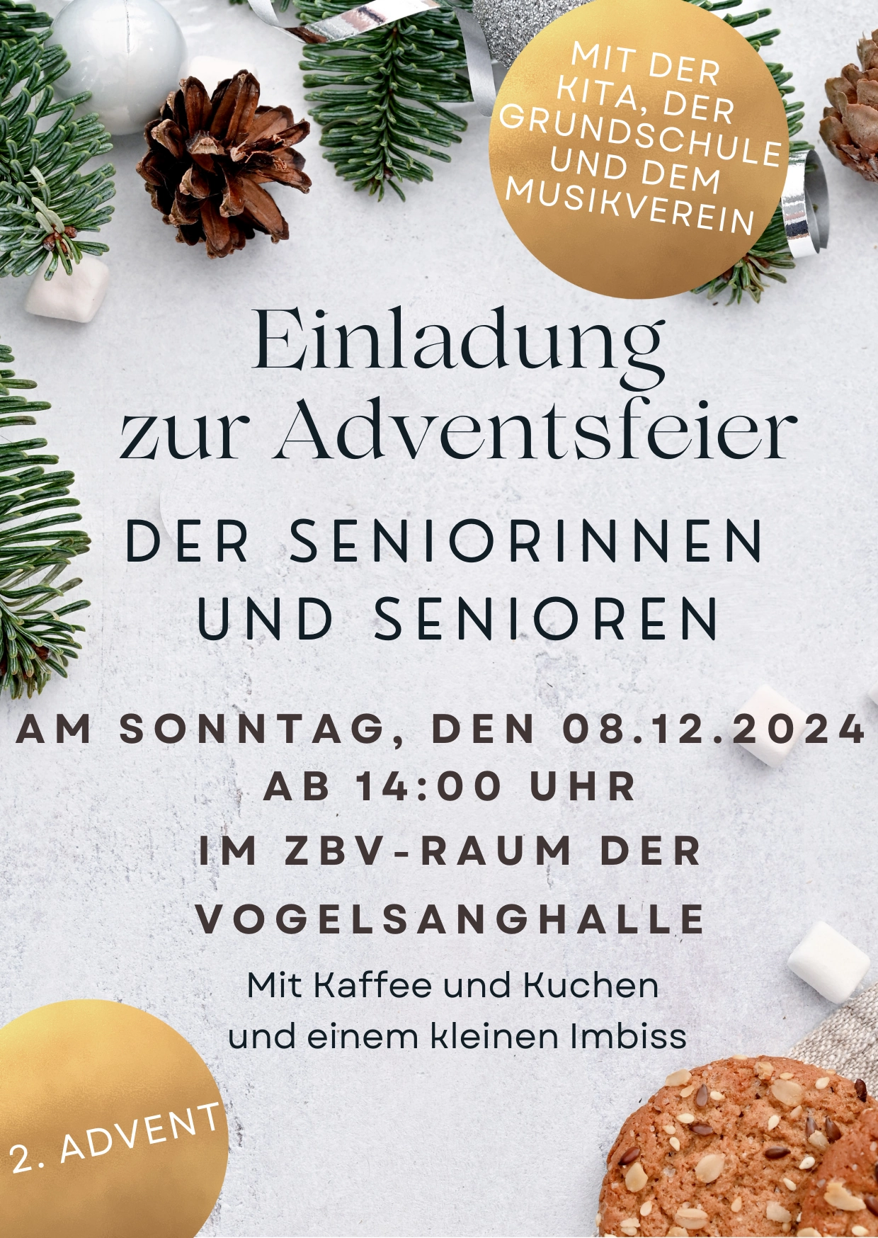 Adventsfeier der Senioren