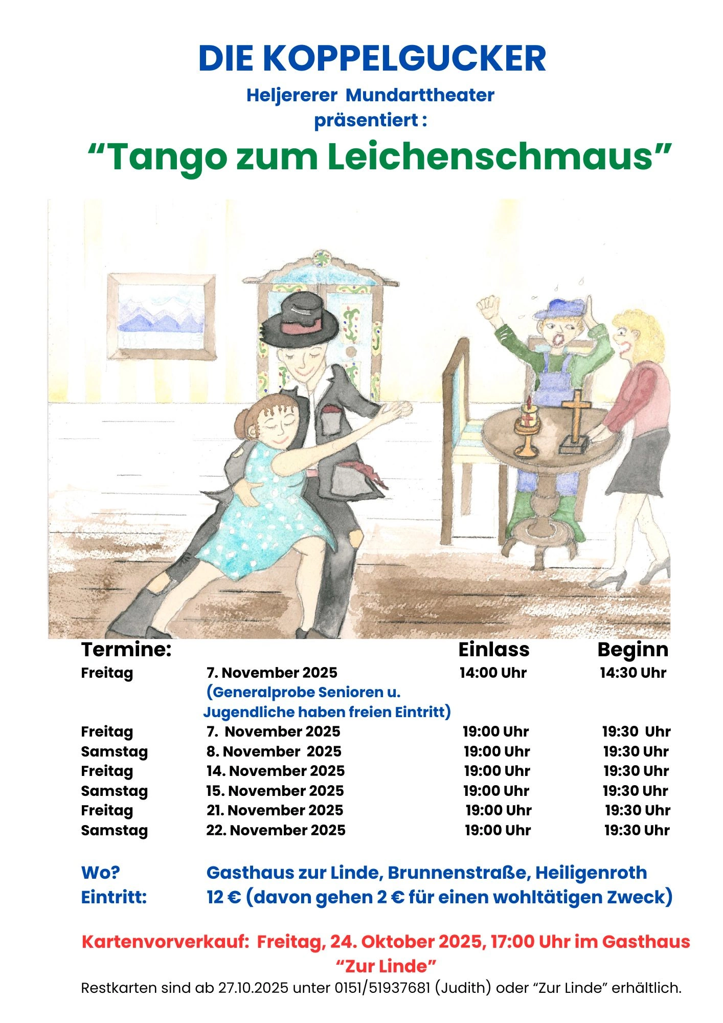 Kartenvorverkauf: Die Koppelgucker