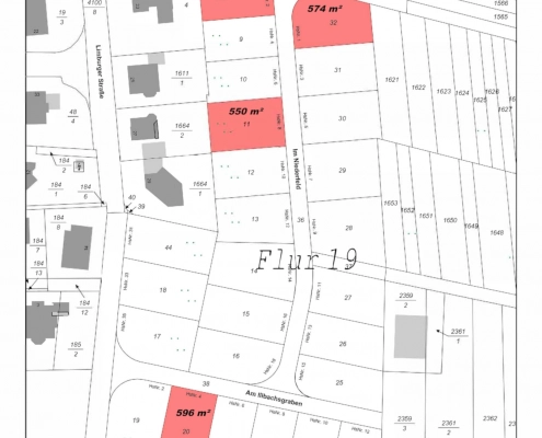 Baugebietsplan OG Heiligenroth