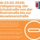 Vollsperrung Schulstraße