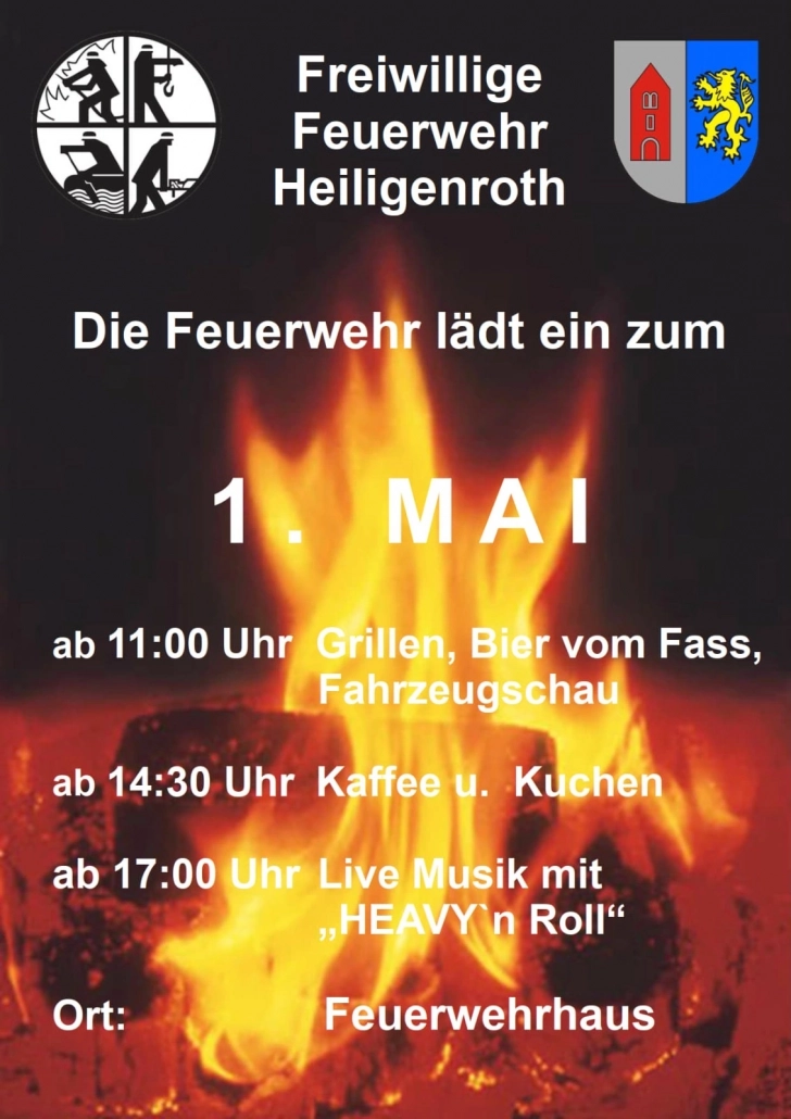 Maifeiertag bei der Feuerwehr